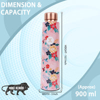 MERCAPE – Handcrafted Floral Elegance Print - (900 ML)