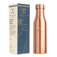 MERCAPE – Handcrafted Pure Copper Bottle - (950 ML)