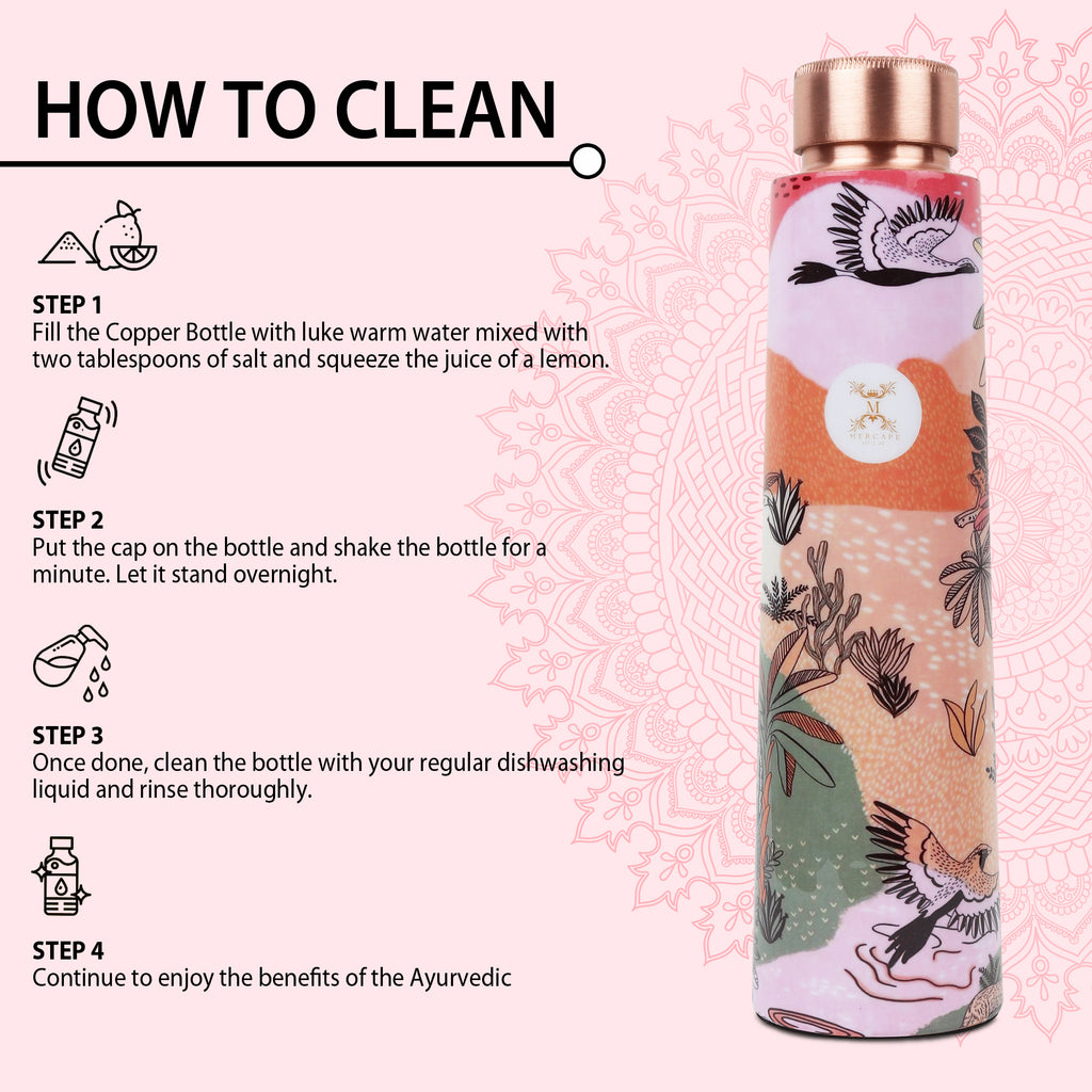 MERCAPE – Handcrafted Floral Fantasy Print - (900 ML)