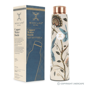 Buy 100% Pure Copper Water Bottle – Handmade, Leakproof, Ayurvedic | Mercape