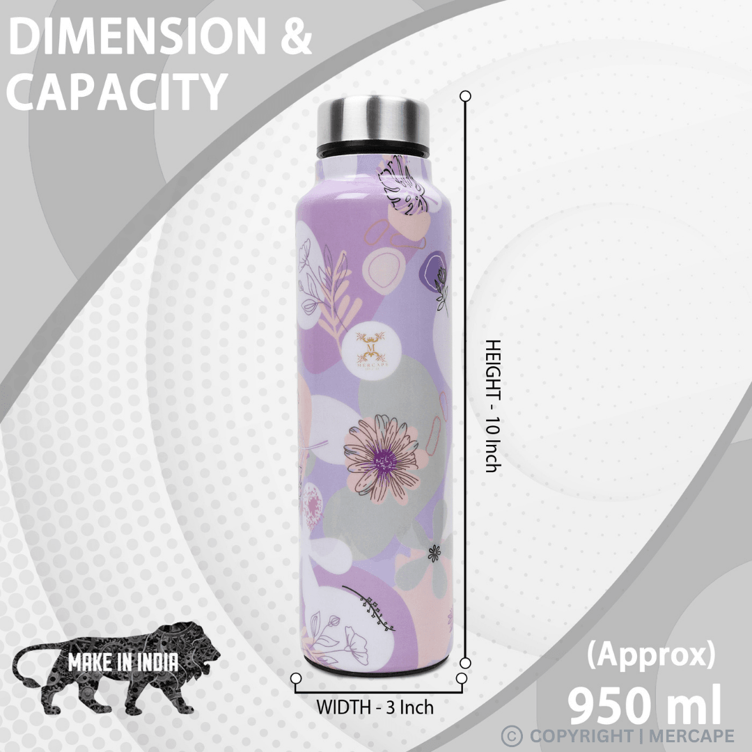 Printed Stainless Steel Bottle 950 ml