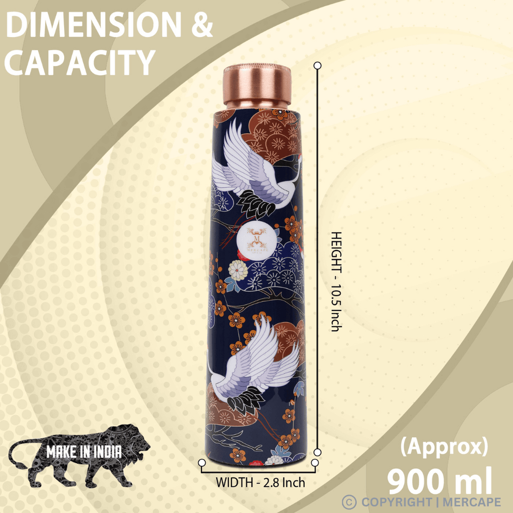 MERCAPE – Handcrafted Flower Print -(900 ML)-B0D2Y98V21
