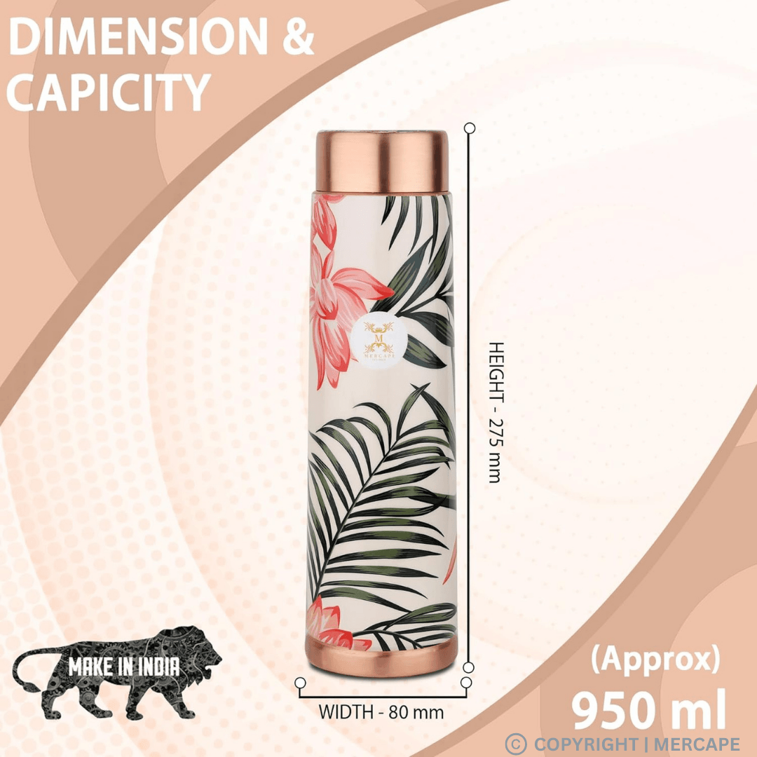 MERCAPE – Handcrafted Flower Print-(950 ML)