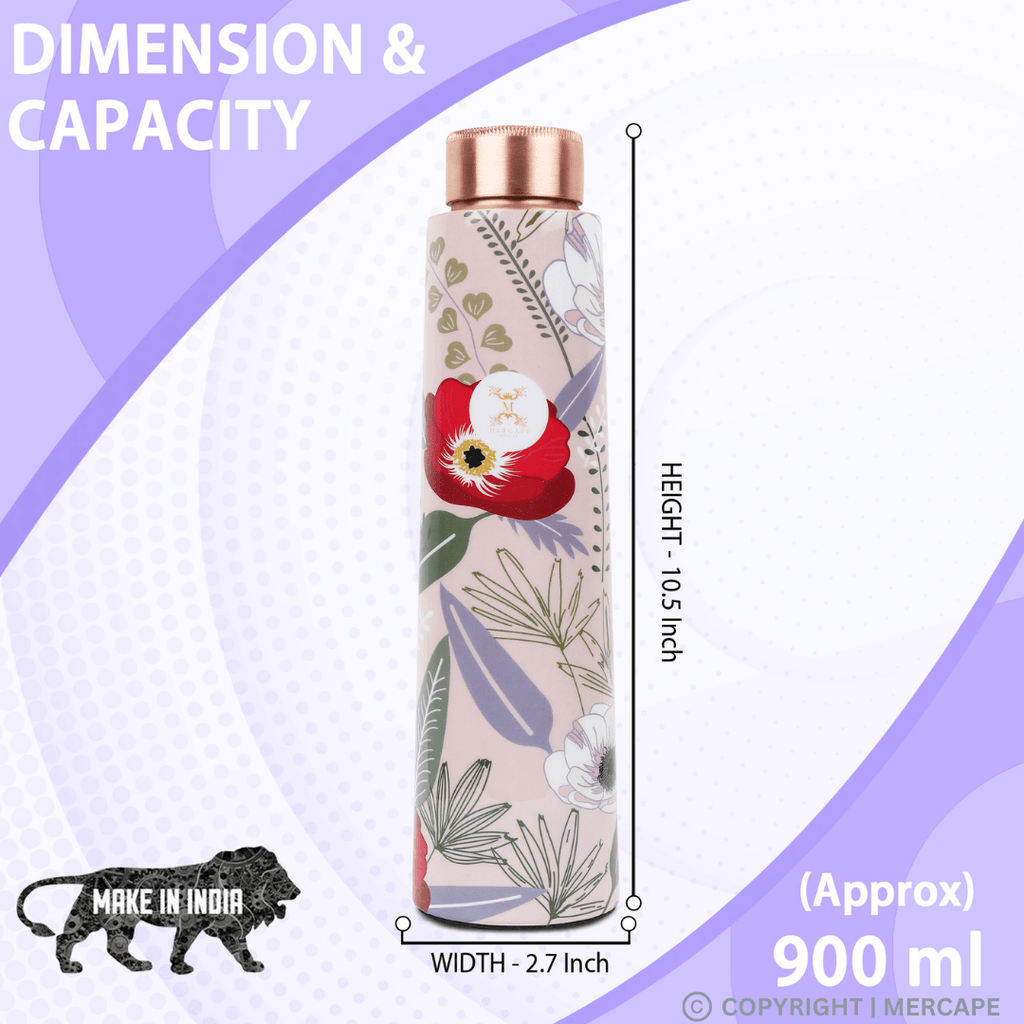 MERCAPE – Handcrafted Flower Print -(900 ML)- B0D2Y9GP6H