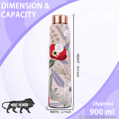 MERCAPE – Handcrafted Flower Print -(900 ML)- B0D2Y9GP6H