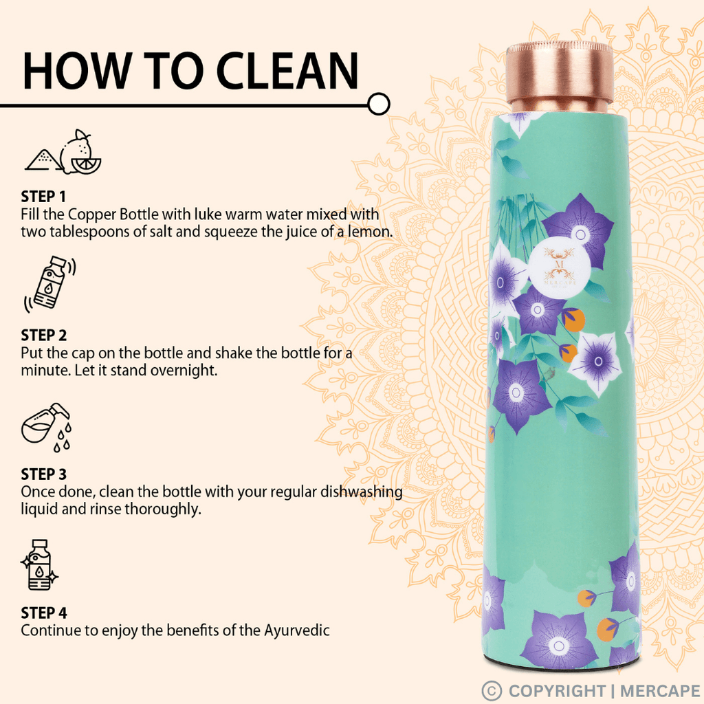 MERCAPE – Handcrafted Flower Print -(900 ML)-B0D2Y8T5TW