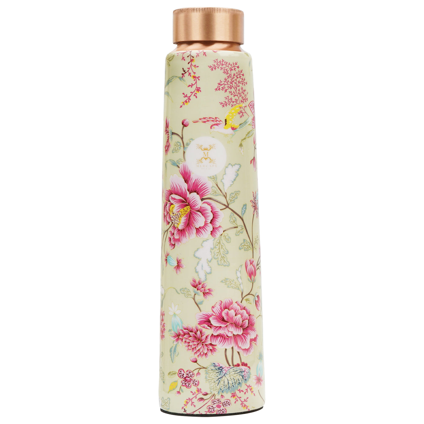 Printed Copper Bottle 950 ml with 2 Glass set 250 ml each