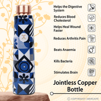 MERCAPE – Handcrafted Pure Copper Abstract Print -(900 ML)