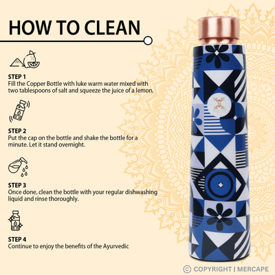 MERCAPE – Handcrafted Abstract Print -(900 ML)-B0D2Y9J2XZ