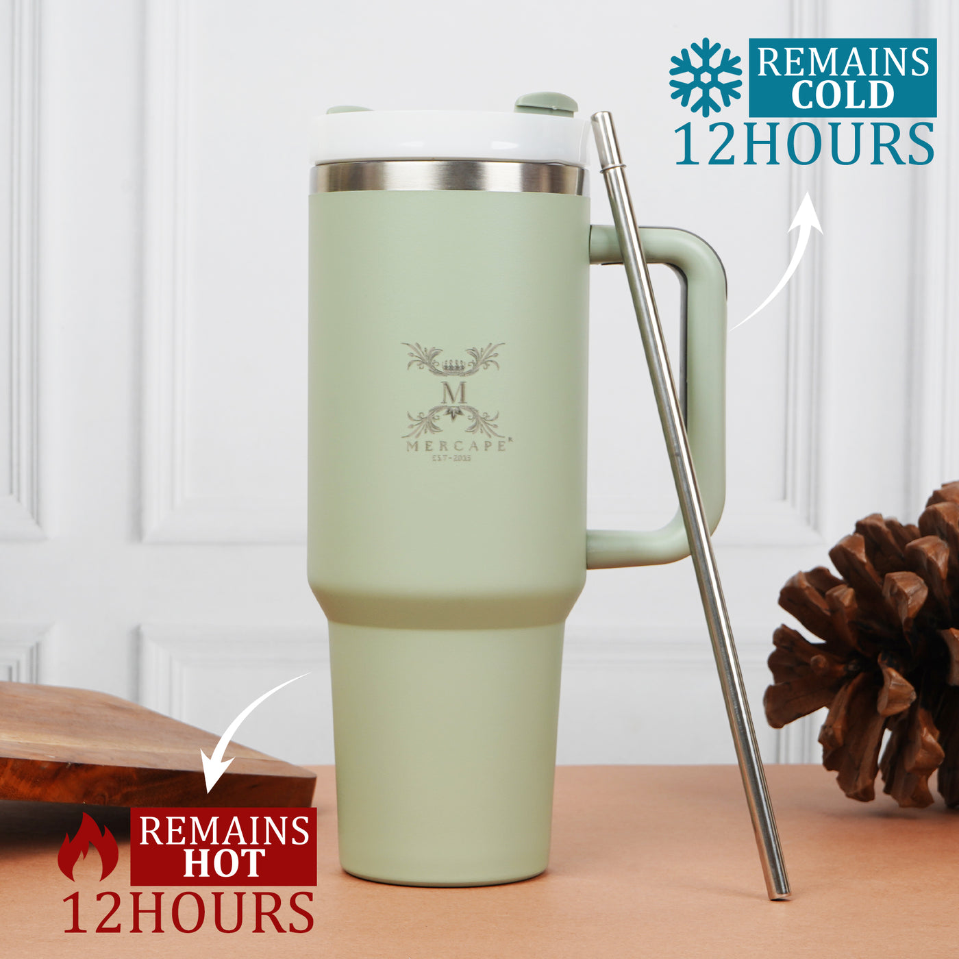 Premium Copper Tumbler Cup Set – Ideal Ayurvedic Gift