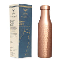 MERCAPE – Handcrafted Pure Copper Bottle - (950 ML)